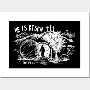 HE IS RISEN Posters and Art